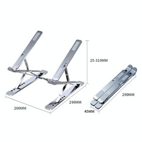 Foldable Aluminum Laptop Stand with Heat Dissipation thumbnail