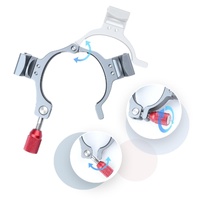Extension Bracket with Dual Cold Shoe for Dji Om4 / Mobile 3 Stabilizer thumbnail