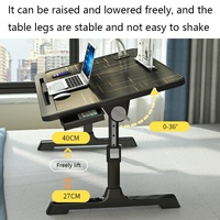 Foldable Bed Desk - Lifts for Easy thumbnail
