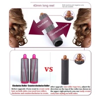 30mm Long Barrel Curling Iron for Dyson Hair Dryer - Upgraded Red thumbnail