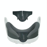 2-piece Vr Nose Pad Mask for Meta Quest 3 - Face Cover Set - 2Pcs /Set thumbnail