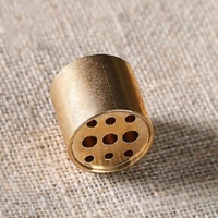 Medium Copper Nine-hole Incense Stick Plate Burner - Set of 5 thumbnail