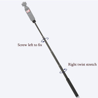 Stabilizing Extension Rod for Feiyu G5 / Spg / Wg2 Gimbal and Dji Pocket / Pocket 2 thumbnail