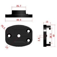 Aluminum Quick Release Tripod Mount for Sports Camera - 4 Holes thumbnail