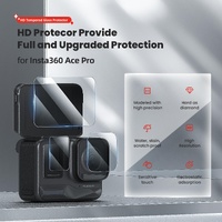 Tempered Protective Film for Insta360 Ace Pro Sports Camera - 1 Set - 2Sets thumbnail