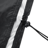 Waterproof 210d Oxford Cloth Cover for Outdoor Furniture Set - Protects from Uv Dust and Rain - 213 x 132 x 74cm - Black thumbnail
