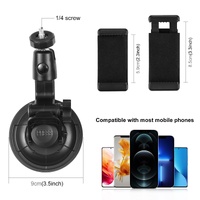 Universal Car Phone Mount with Suction Cup and Tripod Adapter thumbnail