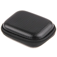 Waterproof Carbon Fiber Portable Case for Gopro and Other Sport Cameras - 8cm x 6cm x 2.5cm thumbnail