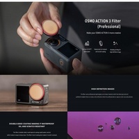 Pro Version Camera Lens Filter Set for Dji Action 3 - Nd 8 / 16 / 32 / 64 thumbnail