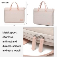 Ultra-Thin Messenger Laptop Bag For Macbook 15.6-16.1 Inches - Gray thumbnail