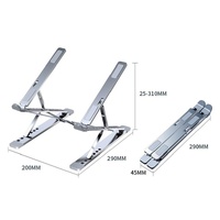 Foldable Aluminum Laptop Stand with Heat Dissipation thumbnail