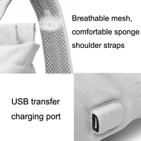 Waterproof Usb Laptop Backpack - Gray Large thumbnail