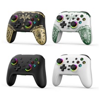 Wireless Gamepad for Nintendo Switch / Pro - Tooth Design - Tbd0603716903 Black thumbnail