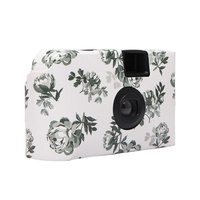 Retro Peony Disposable Mini Camera with 17 Films thumbnail