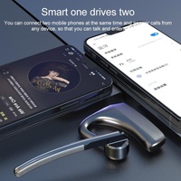 Wireless Bluetooth Earhook Earphones - Tws Chip - K5c 63120 thumbnail