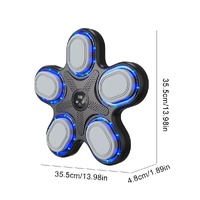 Bluetooth Music Boxing Machine With Adult Gloves - Reaction Training - With Mma Gloves thumbnail
