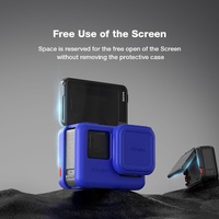 Silicone Case for Insta360 Ace Camera - Protect your Gear - For Insta360 Ace (Blue) thumbnail