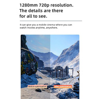 Wireless Smart Projector - 100 Ansi Lumens - 1280X720P - Same Screen thumbnail