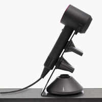 Universal Hair Dryer Stand No Drilling Silver thumbnail