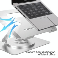 Foldable Rotating Laptop Cooling Stand - Multifunctional thumbnail