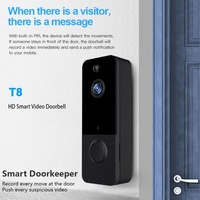 Wireless Wifi Video Doorbell With Night Vision And Ai Recognition - 720P - Alone Machine thumbnail