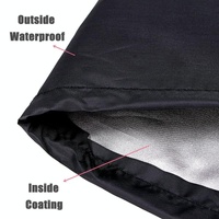 Rainproof Round Table Cover for Outdoor Garden Grill - 38x40cm thumbnail