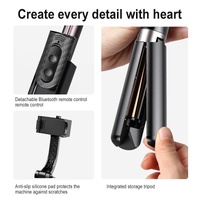 Foldable 3-in-1 Gimbal Stabilizer with Bluetooth Remote and Selfie Stick for Smartphones thumbnail