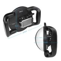 Underwater Dome Port for Dji Action Camera with Handle Trigger thumbnail