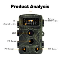 2 Lcd Infrared Night Vision Trail Camera For Wildlife Hunting thumbnail