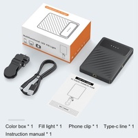 Portable Clip-on Fill Light for Mobile Devices - Three Light Modes thumbnail
