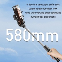 Multifunctional Mobile Phone Gimbal Stabilizer with Live Video and Selfie Stick thumbnail