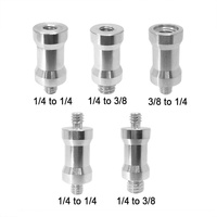 10-Pack 1 / 4 To 3 / 8 Screw Adapters - Male To Male thumbnail