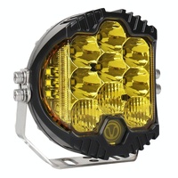 5 Inch Dc12V - 30V 5000Lm 6500K 50W Car Led Light On Three Sides Headlight For Jeep Wrangler Gold Light thumbnail