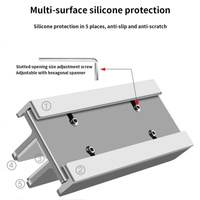 Multifunctional Aluminum Storage Stand for Laptop Tablet and Phone thumbnail