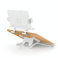 Adjustable Desktop Book Stand with Multi-angle Clip - Foldable Tablet Holder thumbnail