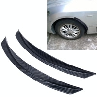 2 Pcs Car Auto Rubber Fender Guard Protection Strip Scratch Protector Sticker thumbnail