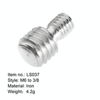 2-Pack M6 To 3 / 8 Camera Screw Adapters thumbnail
