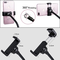 Selfie Ring Light with Phone Holder and Lazy Bracket - Perfect for Live Streaming and Broadcasts thumbnail