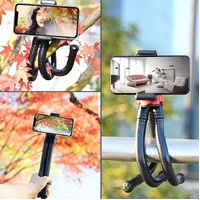 Flexible Mini Tripod with Ball Head for Slr Gopro Dji and Other Action Cameras - 30cm x 5cm thumbnail
