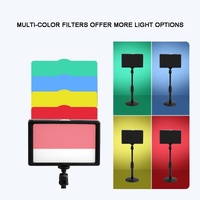 6 Three-colour Photography Flat-panel Fill Light with Bluetooth Remote and 0.5m Bracket thumbnail