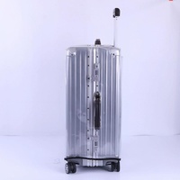 Waterproof Pvc Trolley Suitcase Cover - 30 Inch Rimless Transparent Dustproof thumbnail
