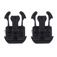 2-pack Quick Release Buckles for Gopro Insta360 Dji Action and Other Cameras - Horizontal Surface Compatible thumbnail