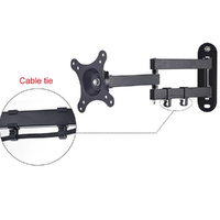 Universal Rotatable Retractable Monitor Wall Mount - 14-27 Inch thumbnail