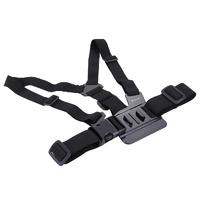 Universal Body Mount Belt for Action Cameras with j Hook and Long Screw thumbnail