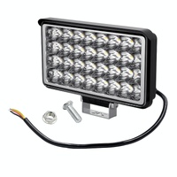 Cs - 1242A1 Car 4 Inch Square 32Leds Highlight Work Light Modified Front Bumper Lamp Spotlight thumbnail