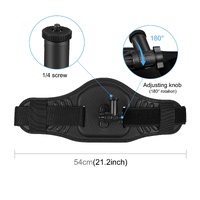 Universal Waist Belt Mount for Action Cameras thumbnail