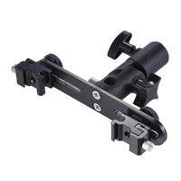 Dual Hot Shoe Flash Bracket - Compact And Versatile thumbnail