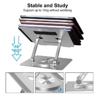Adjustable Laptop Stand - Portable Aluminum 360 Degree Rotation thumbnail