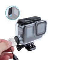 Waterproof Housing Case for Gopro Hero10 / 9 with Buckle Mount and Charging Compatibility thumbnail