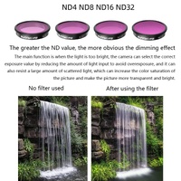 4-in-1 Nd Filters for Insta360 Go 2 Sports Camera thumbnail